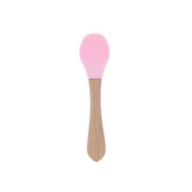 Cuillère silicone rose bonbon