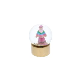 mini boule à neige pere noel multico