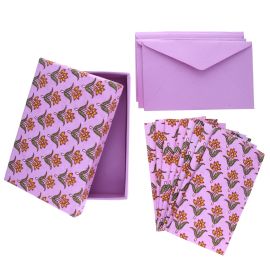 carnet de correspondance rose lila pondie cherie