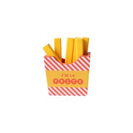 cornet de frites en bois
