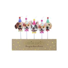 bougies gateau d'anniversaire chiens