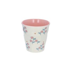 Petit verre en mélamine fleuri - À la cueillette