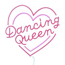 lampe néon dancing queen