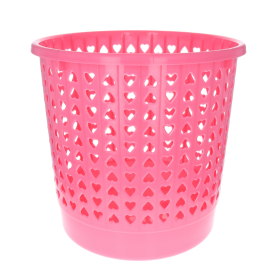 Corbeille à papier pêche
