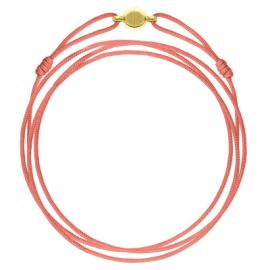 Cordon corail fermoir doré