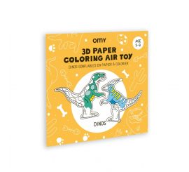 Jouet gonflable en papier dinos