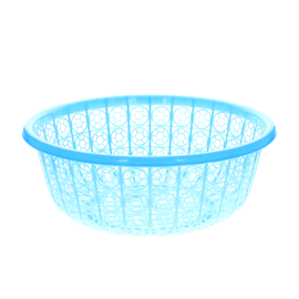Petite corbeille ronde bleue