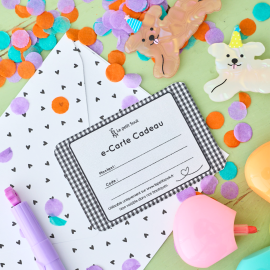 Faites plaisir avec la e-carte cadeau