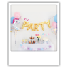 Carte postale polaroid c'est party 