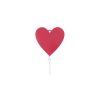 Patere coeur rouge