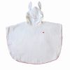 Poncho blanc - Lapin d'amour