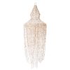 Suspension longue en coquillages