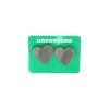 Boucles d'oreilles cœur doré