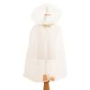 Cape déguisement enfant en tulle à pois dorés