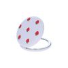 Miroir compact fraises rouge et rose