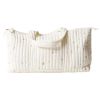 Sac à langer blanc écru lurex - Mer Egée