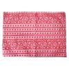 Set de table rose Blockprint d'amour