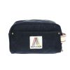 Trousse de toilette en toile bleu marine