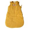 Gigoteuse jaune broderie fleurs - Printemps chéri