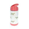 Gourde isotherme rose Léopard - 300ml
