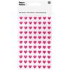 Stickers en gel coeurs rose