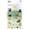 Stickers en gel motifs chats