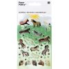 Stickers en gel motifs chevaux