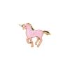 Pins licorne rose paillettes