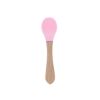 Cuillère silicone rose bonbon