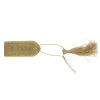 Petite plaque en laiton 
