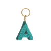 Porte-clés à perles lettre A