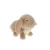 Peluche lapin bélier beige