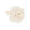 Chaussons bébé en coton crème 3-6 mois