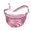 Sac banane enfant rose métallisé foil - Dans mon jardin