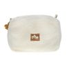 Trousse de toilette sherpa blanc - Doux comme un agneau