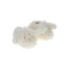 Chaussons en bouclette blanche - Doux comme un agneau