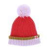 Bonnet enfant corail pomme - Dans mon jardin
