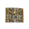 Pochette enveloppe écru Block print - Delhi d'antan