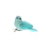 Petit oiseau à clipser vert menthe
