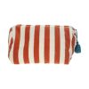 Trousse de toilette rayée éponge - Sahara