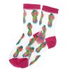 Chaussettes en nylon adulte perruches - Copacabana party !