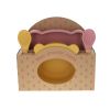 Coffret premier repas bébé silicone rose et moutarde