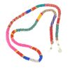 Chaîne de lunettes en perles multicolores - Copacabana party !
