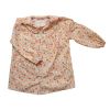 Tablier d'école enfant fleuri 5-6 ans