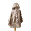Cape de pluie enfant métallisée dorée - La vie en rose
