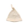 Bonnet bébé crème pointelle 1-3 mois