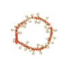 Bracelet doré et corail - Procida