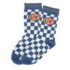 Chaussettes enfant damier 31-34 - Dans les airs