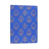 Carnet de notes cœurs ex-voto bleu