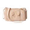 Sac à langer fausse fourrure crème lapin - Chichi pompon
